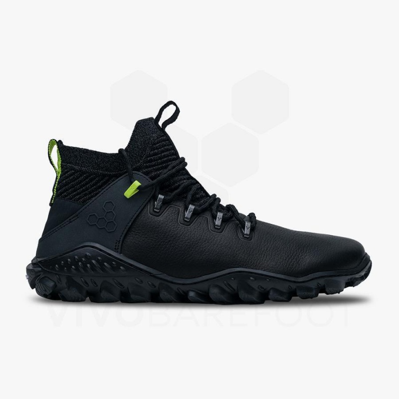 Zapatillas de Senderismo Vivobarefoot Magna Forest Esc Mujer Obsidian Verde Claro | CL238IR