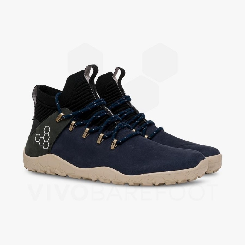 Zapatillas de Senderismo Vivobarefoot Magna FG Hombre Azules | CL419JE