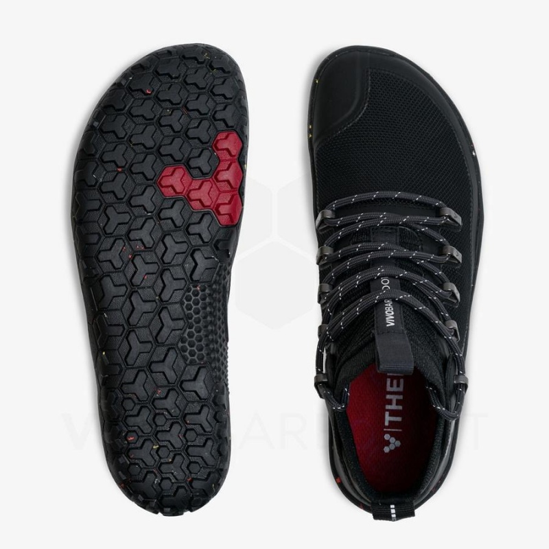 Zapatillas de Senderismo Vivobarefoot Magna Trail II FG Hombre Obsidian | CL404YF