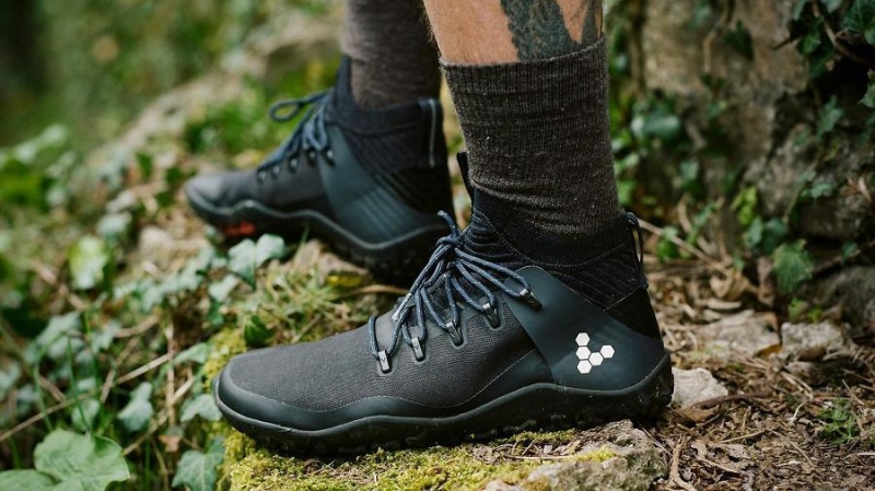 Zapatillas de Senderismo Vivobarefoot Magna Trail II FG Hombre Obsidian | CL404YF