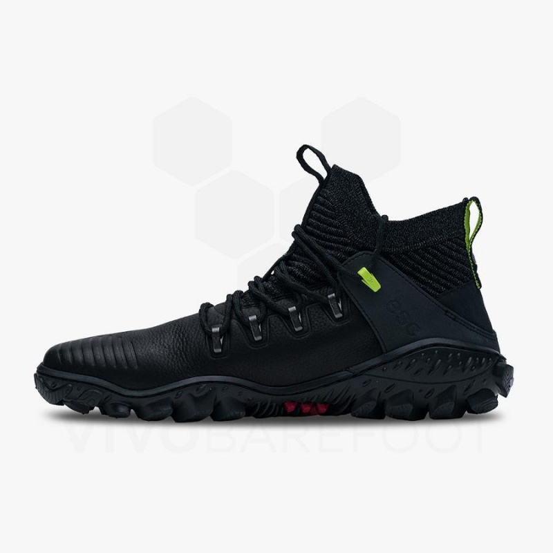 Zapatillas de Senderismo Vivobarefoot Magna Forest Esc Hombre Obsidian Verde Claro | CL403ZD