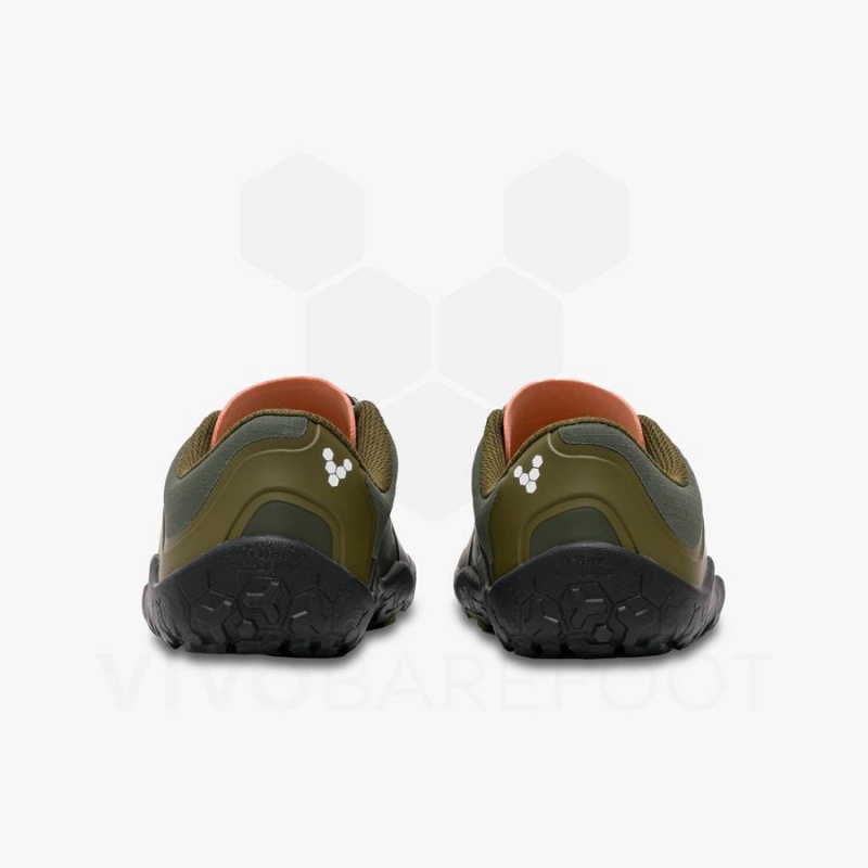 Zapatillas de Senderismo Vivobarefoot Primus Trail III All Weather FG Mujer Verde Oliva Oscuro | CL263JE