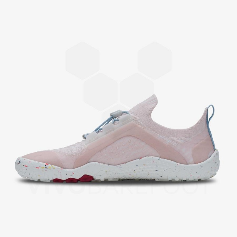 Zapatillas de Senderismo Vivobarefoot Primus Trail Knit FG Mujer Rosas | CL257PV