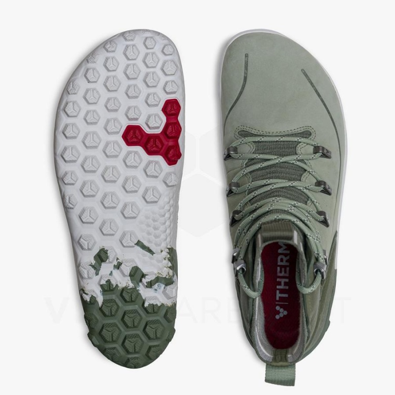 Zapatillas de Senderismo Vivobarefoot Tracker Decon FG2 Hombre Verde Oliva | CL426CP