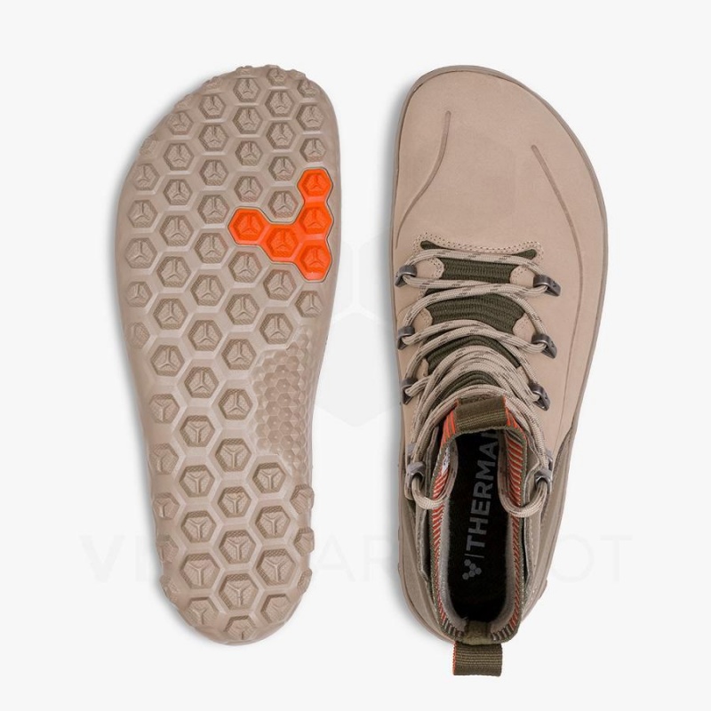 Zapatillas de Senderismo Vivobarefoot Tracker Decon FG2 Hombre Marrones | CL425DO