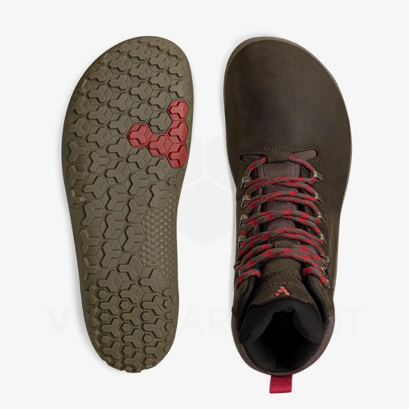 Zapatillas de Senderismo Vivobarefoot Tracker II FG Mujer Cafe | CL240GY