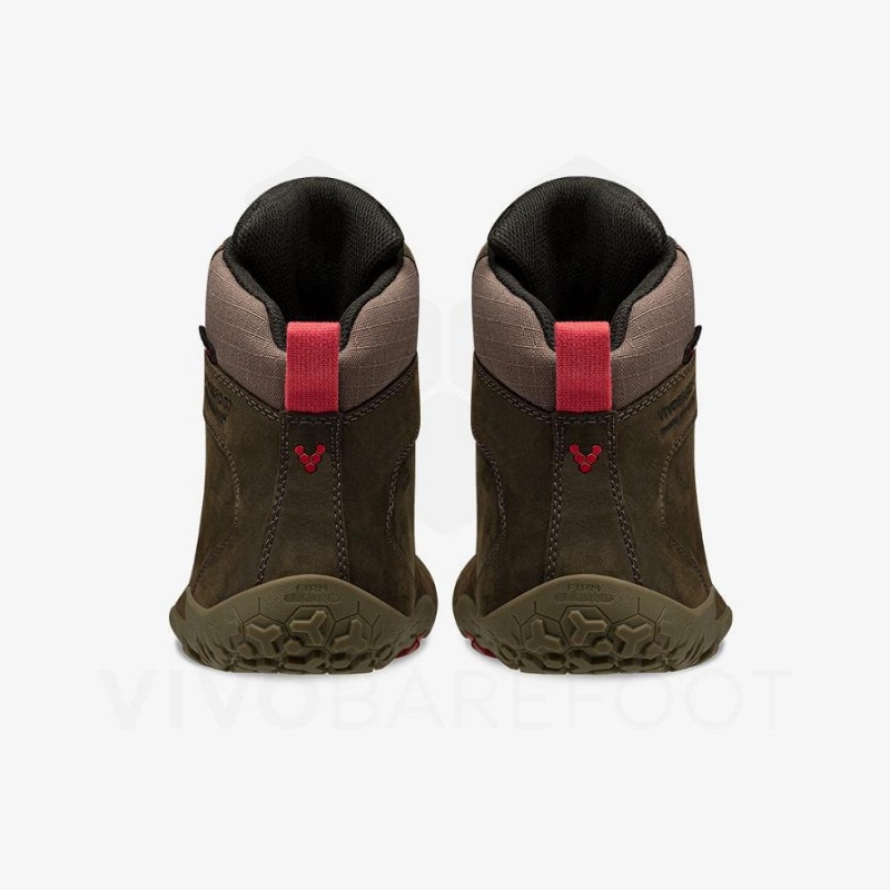 Zapatillas de Senderismo Vivobarefoot Tracker II FG Mujer Cafe | CL240GY