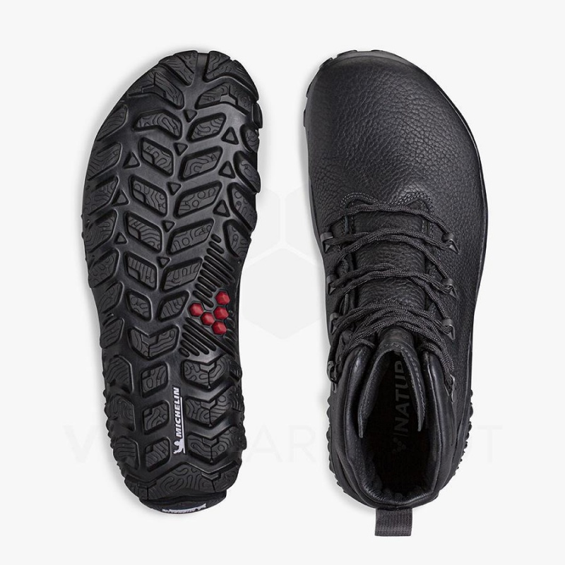 Zapatillas de Senderismo Vivobarefoot Tracker Forest Esc Mujer Obsidian | CL237JE