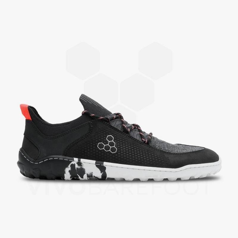 Zapatillas de Senderismo Vivobarefoot Tracker Decon Low FG2 Mens Mujer Obsidian | CL235LQ