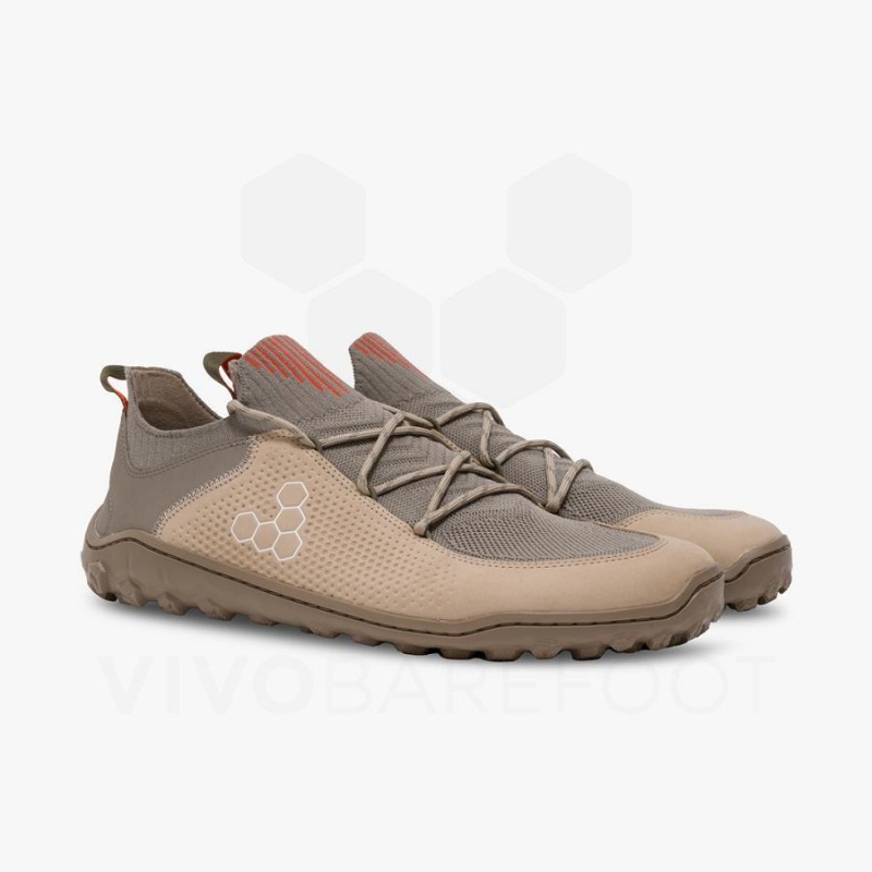 Zapatillas de Senderismo Vivobarefoot Tracker Decon Low FG2 Mens Mujer Marrones | CL232OB