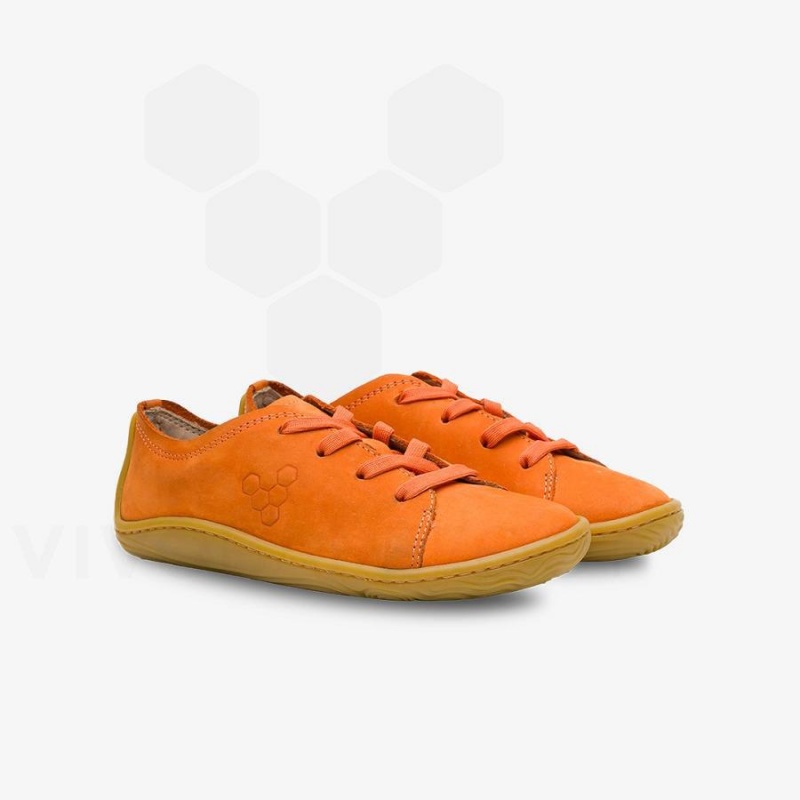 Zapatos Vivobarefoot Addis Niños Naranjas | CL023PV