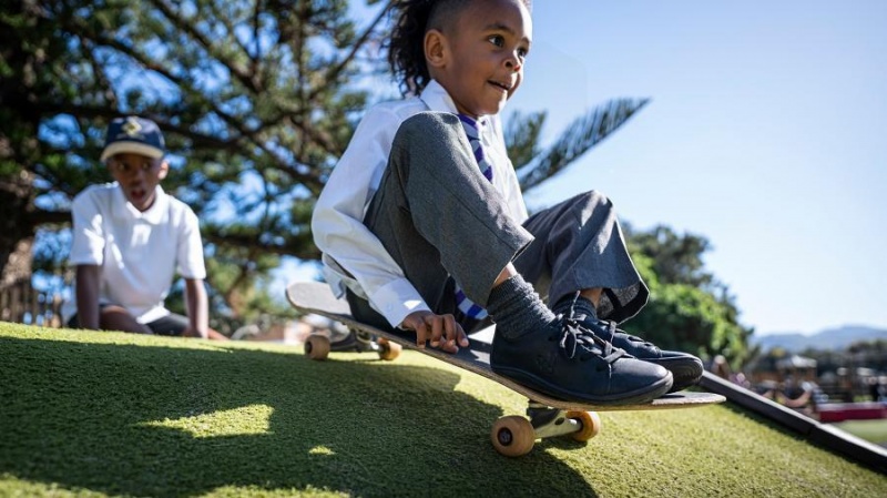 Zapatos Vivobarefoot Addis School Juniors Niños Negras | CL060EI