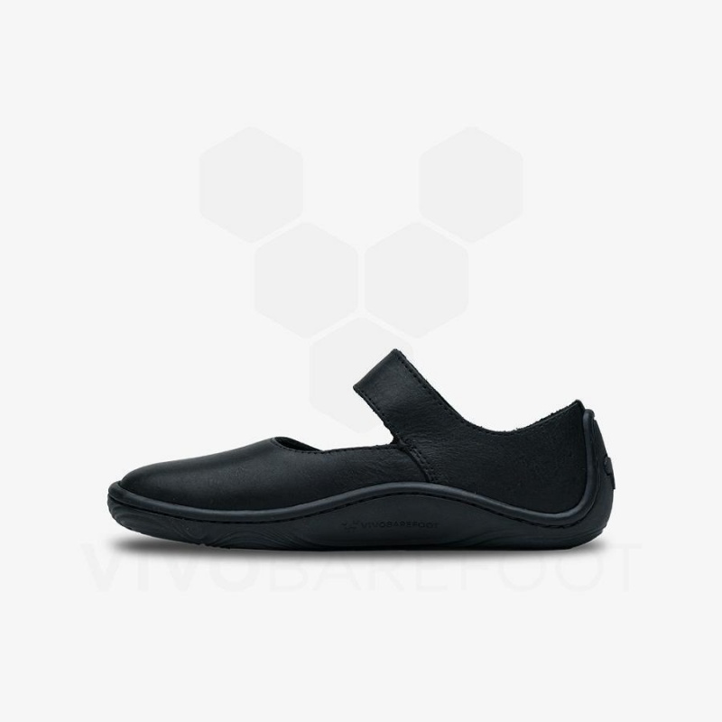 Zapatos Vivobarefoot Addis Wyn Juniors Niños Obsidian | CL058GY