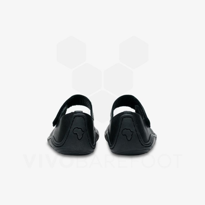 Zapatos Vivobarefoot Addis Wyn Juniors Niños Obsidian | CL058GY