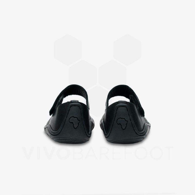 Zapatos Vivobarefoot Addis Wyn Niños Negras | CL059FU