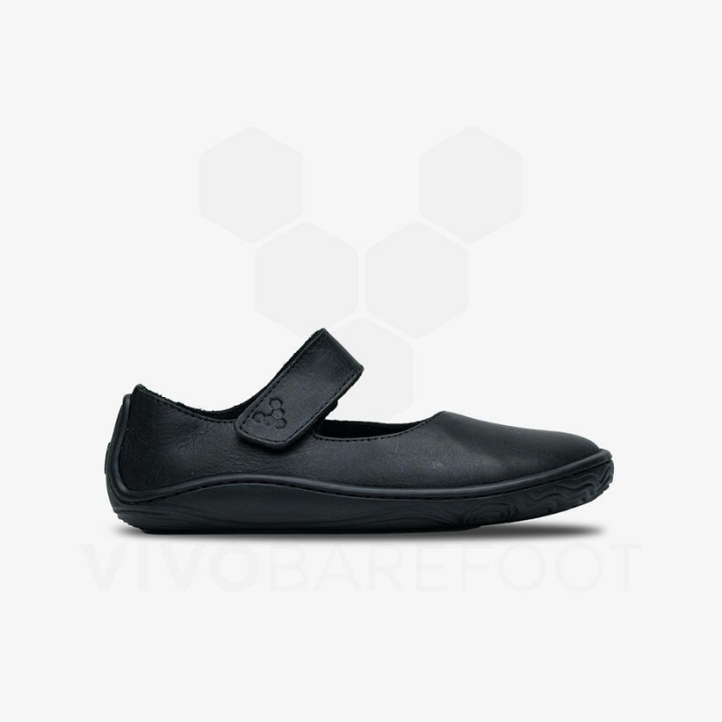 Zapatos Vivobarefoot Addis Wyn Niños Negras | CL059FU