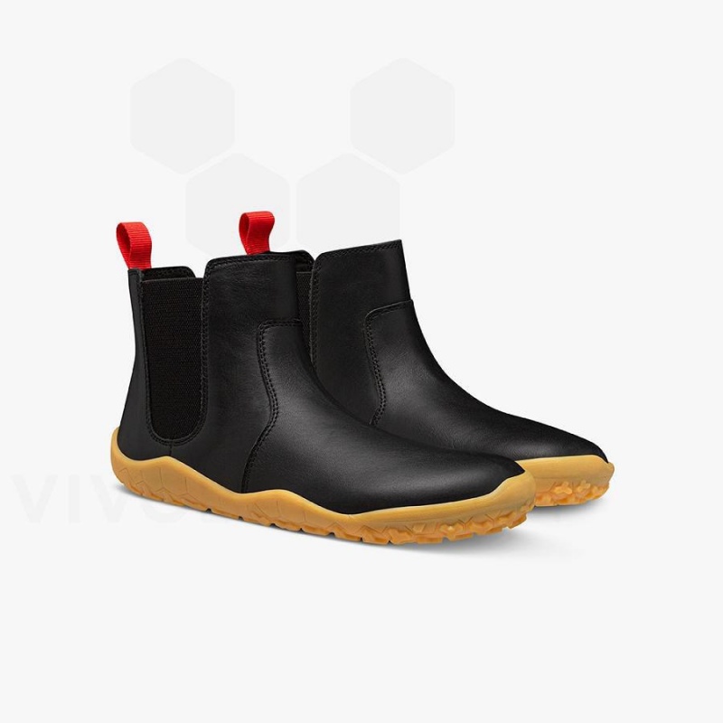 Zapatos Vivobarefoot Fulham II Juniors Niños Obsidian | CL019TL