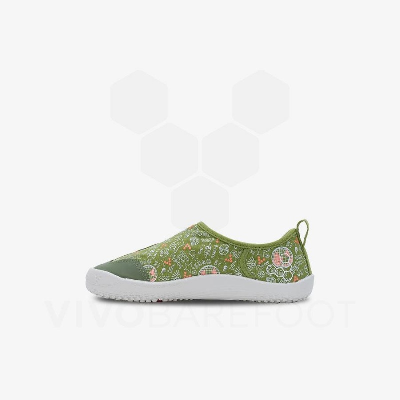 Zapatos Vivobarefoot Gaia Preschool Niños Verde | CL056IR