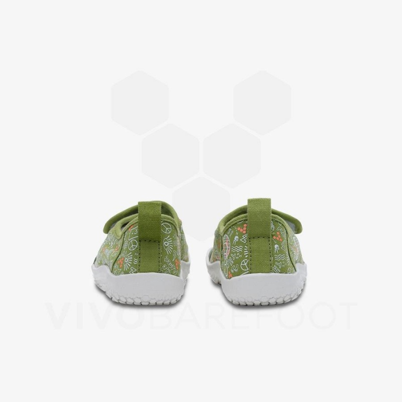 Zapatos Vivobarefoot Gaia Preschool Niños Verde | CL056IR