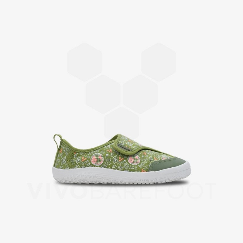 Zapatos Vivobarefoot Gaia Preschool Niños Verde | CL056IR