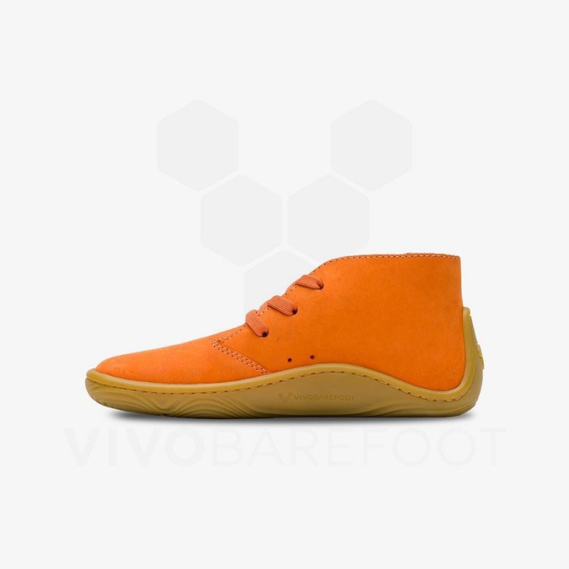 Zapatos Vivobarefoot Gobi Addis Niños Naranjas | CL013ZD