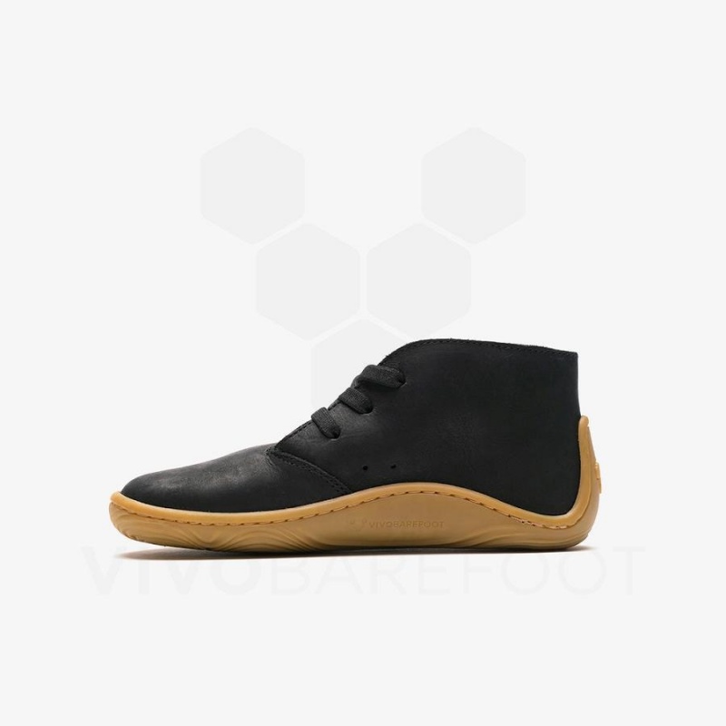 Zapatos Vivobarefoot Gobi Addis Niños Obsidian | CL012AS