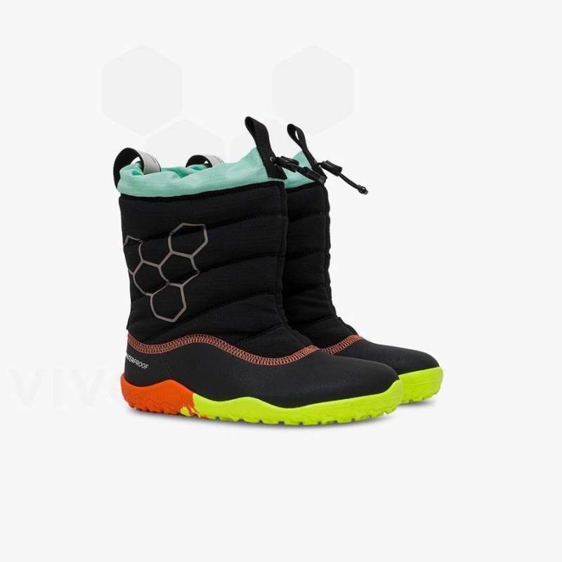 Zapatos Vivobarefoot Lumi FG Preschool Niños Obsidian | CL038AS