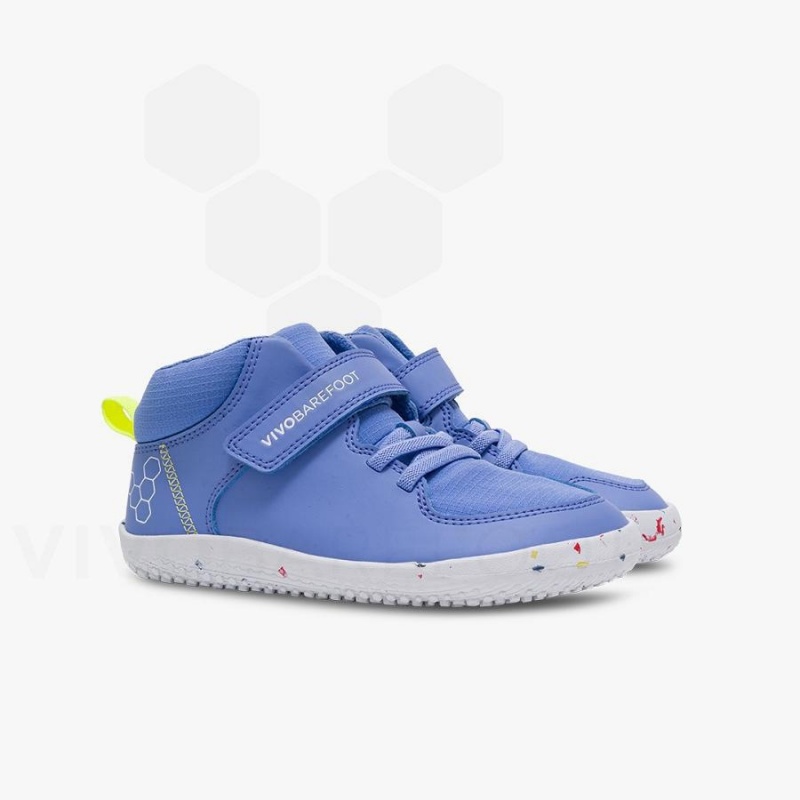 Zapatos Vivobarefoot Primus Ludo Hi Niños Azules | CL029JE