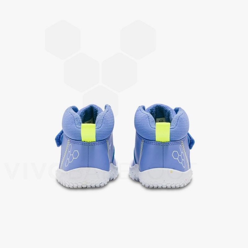 Zapatos Vivobarefoot Primus Ludo Hi Preschool Niños Azules | CL031HT