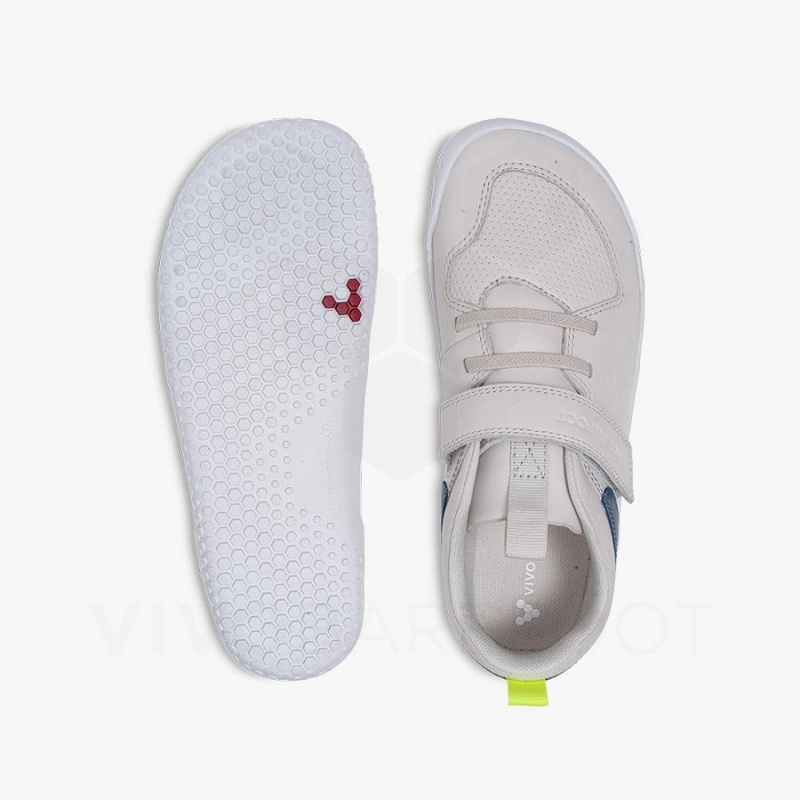 Zapatos Vivobarefoot Primus Ludo Juniors Niños Blancas | CL080KW