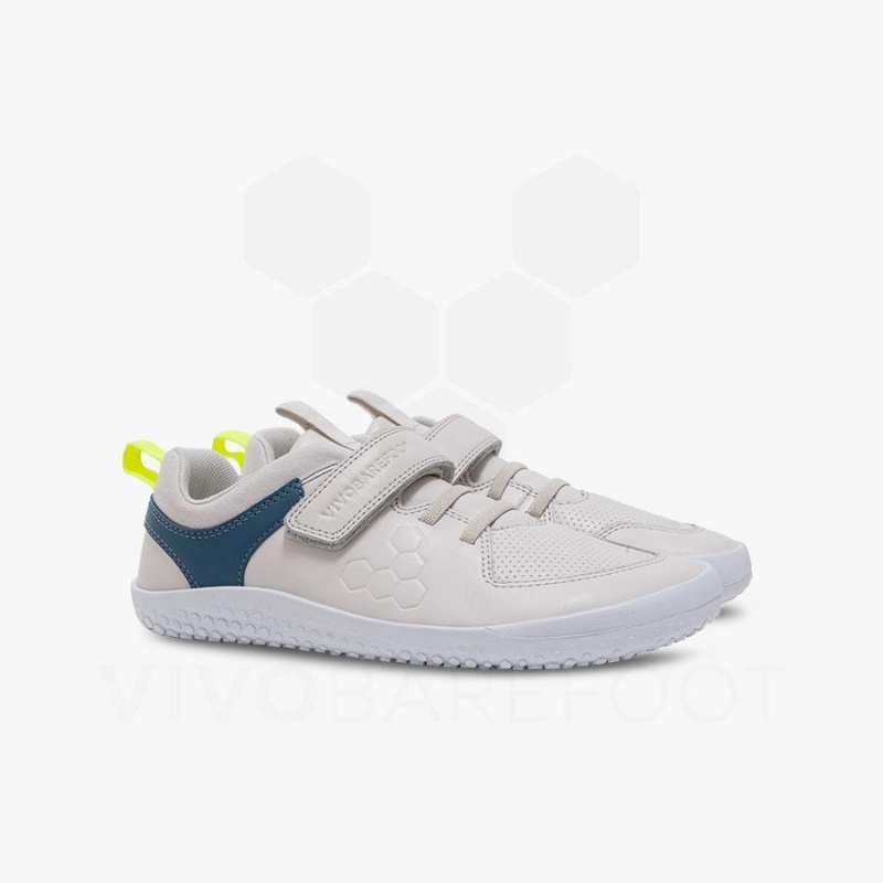 Zapatos Vivobarefoot Primus Ludo Juniors Niños Blancas | CL080KW