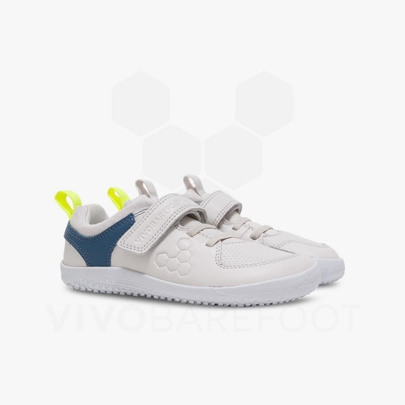 Zapatos Vivobarefoot Primus Ludo Niños Blancas | CL081JE