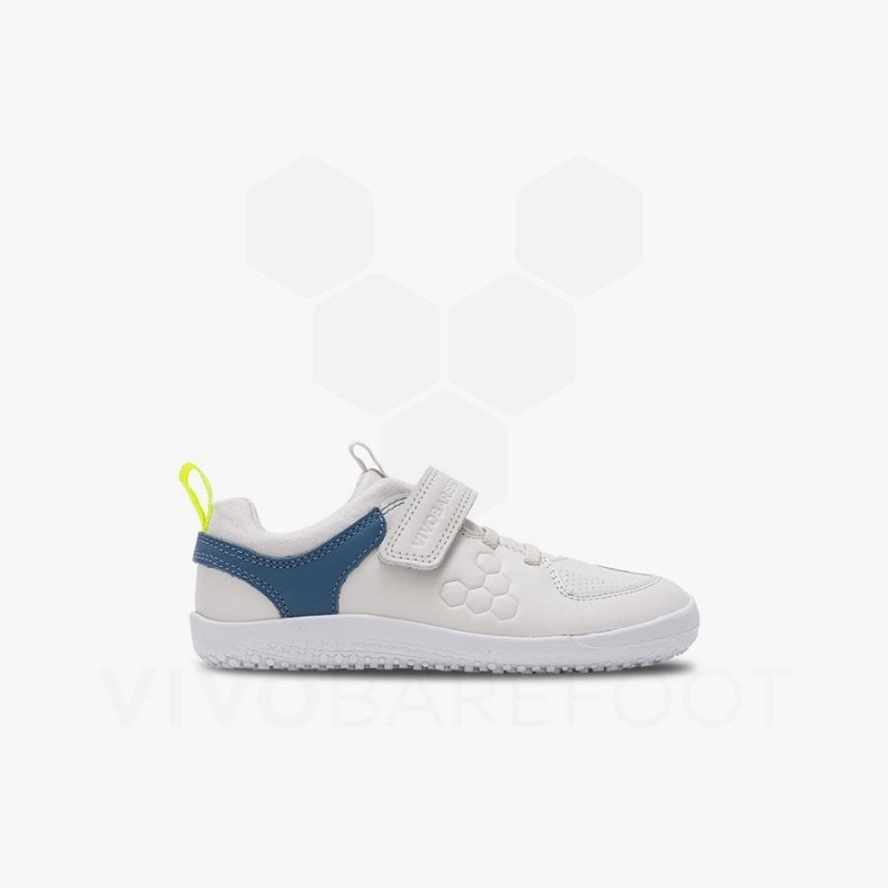 Zapatos Vivobarefoot Primus Ludo Niños Blancas | CL081JE