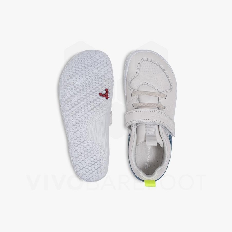 Zapatos Vivobarefoot Primus Ludo Preschool Niños Blancas | CL082IR