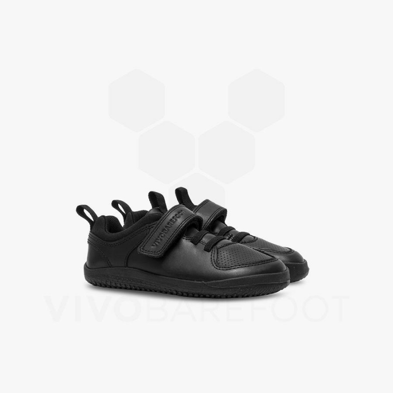 Zapatos Vivobarefoot Primus Ludo School Preschool Niños Obsidian | CL064AS