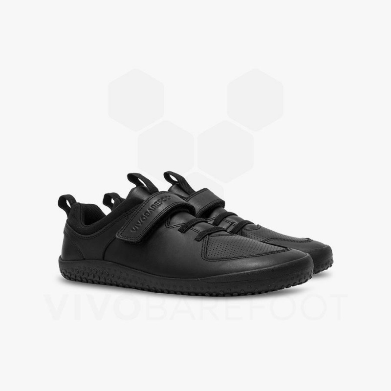 Zapatos Vivobarefoot Primus Ludo School Juniors Niños Obsidian | CL062CP