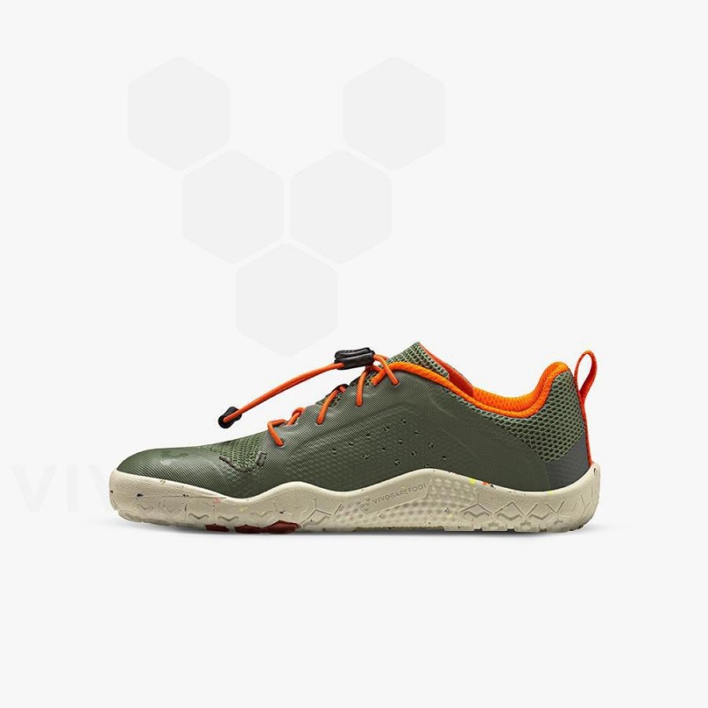 Zapatos Vivobarefoot Primus Trail II FG Niños Verde | CL024OB