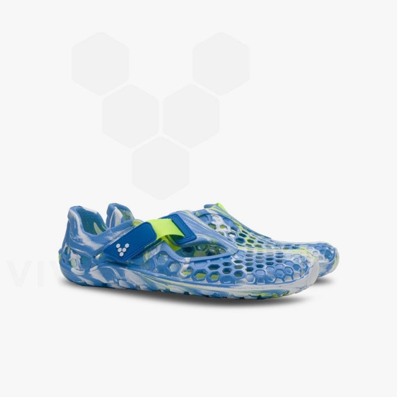 Zapatos Vivobarefoot Ultra Bloom Juniors Niños Azules Turquesa Claro | CL045TL