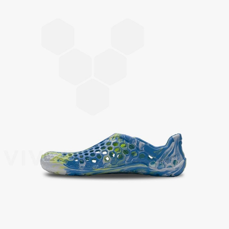 Zapatos Vivobarefoot Ultra Bloom Niños Azules Turquesa Claro | CL047RX