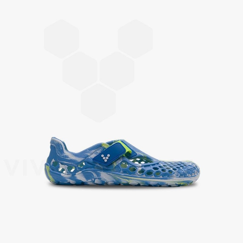 Zapatos Vivobarefoot Ultra Bloom Niños Azules Turquesa Claro | CL047RX