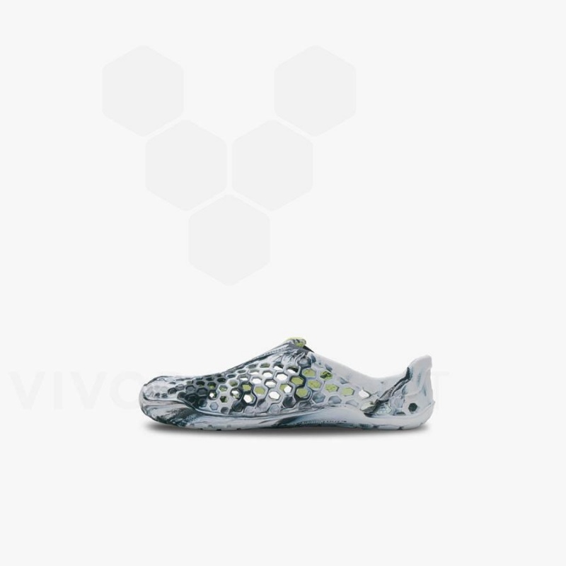 Zapatos Vivobarefoot Ultra Bloom Preschool Niños Obsidian Blancas | CL051NN