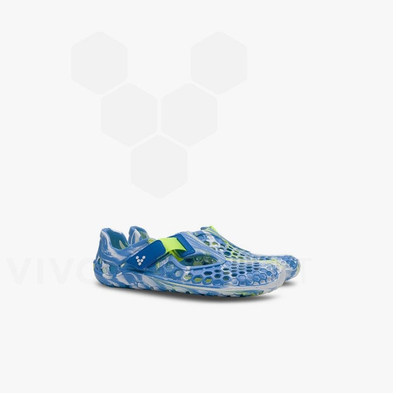 Zapatos Vivobarefoot Ultra Bloom Preschool Niños Azules Turquesa Claro | CL050OB